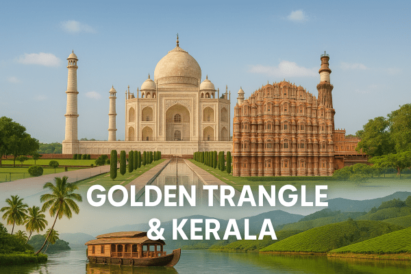 Golden Triangle with Kerala